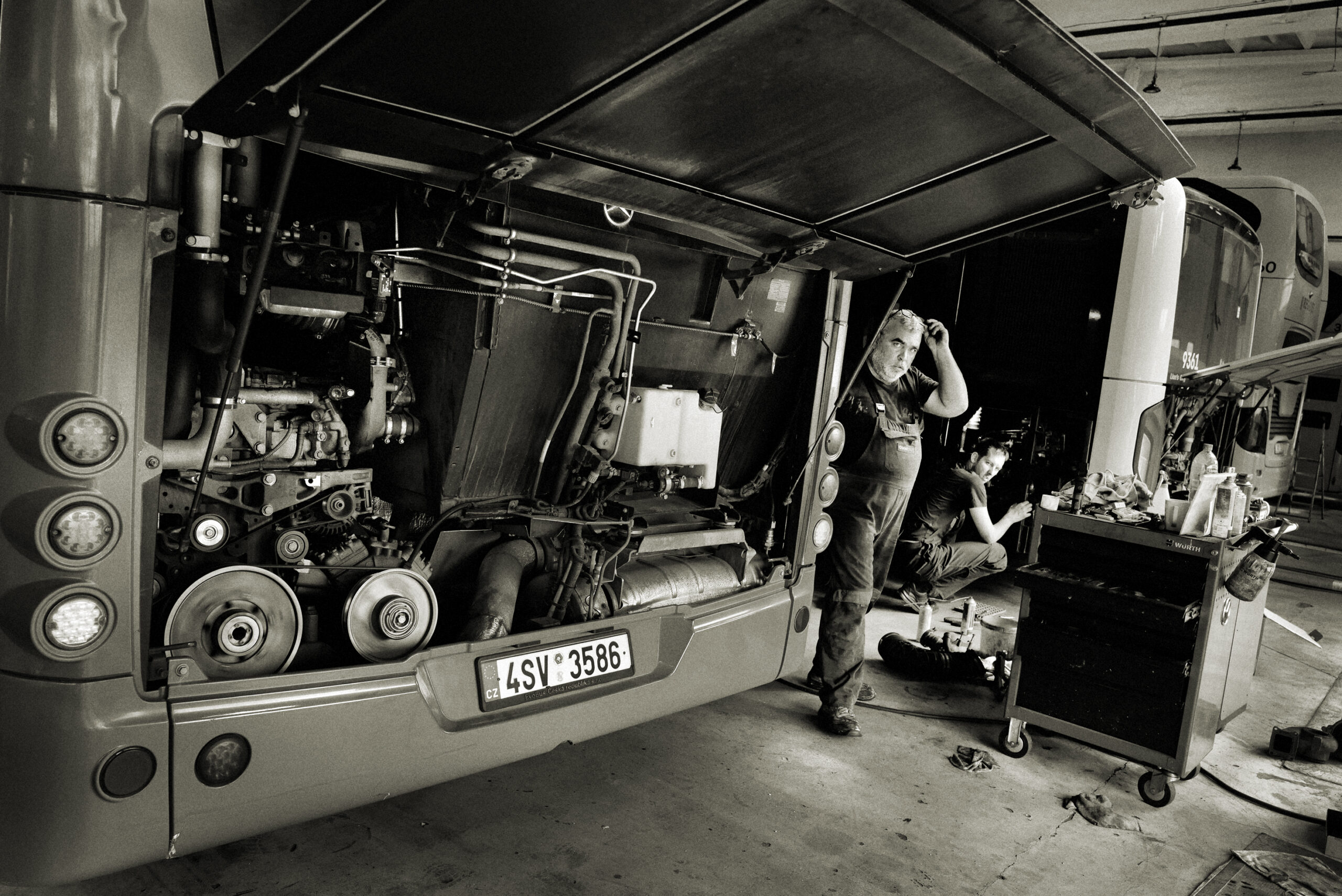 Profesionální servis autobusů