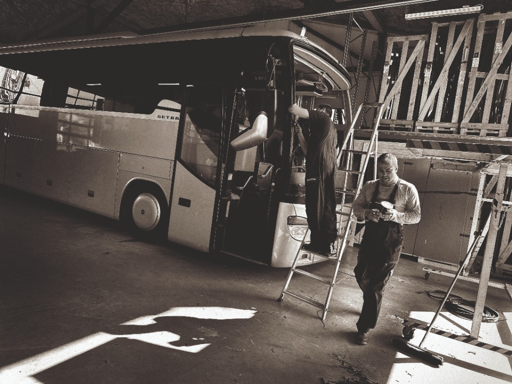 Fotografie autobusu Mercedes-Benz